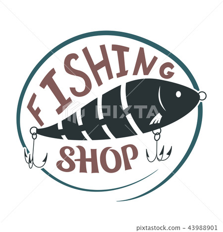 Fishing shop. Fishing shop. 43988901