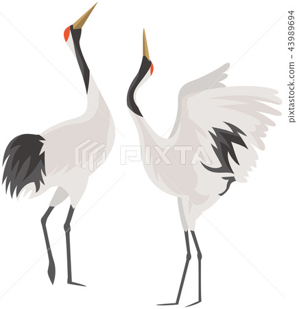 Image illustration of a crane 43989694