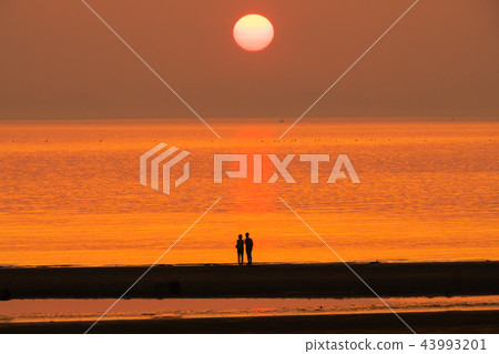 Father mother beach (Sanpo city, Kagawa prefecture) Father mother beach (Sanpo city, Kagawa prefecture) 43993201