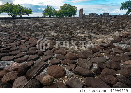 Taputapuatea Marae of Raiatea French polynesia  43994529