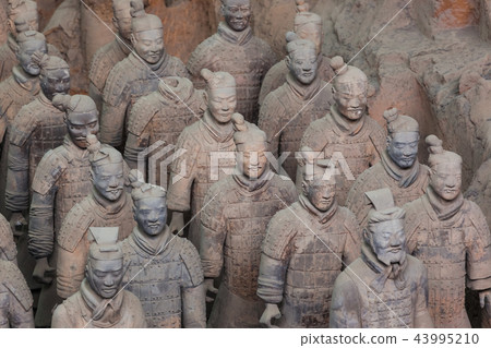 Warriors of famous Terracotta Army in Xian China 43995210