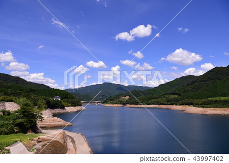 Ryumon Dam Landscape of Lake Faucet Lake 43997402