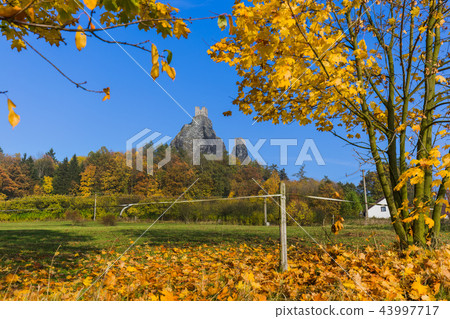 Trosky Castle in Bohemia paradise - Czech republic 43997717