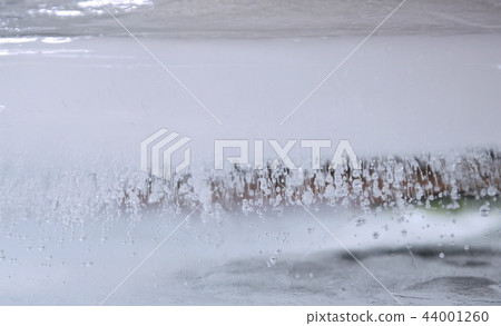 close up of ice brick background and texture 44001260