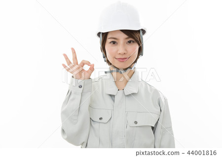 Young woman work clothes 44001816