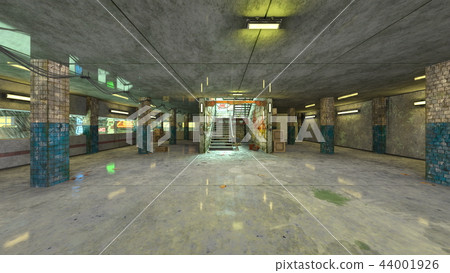 地鐵站樓梯 44001926