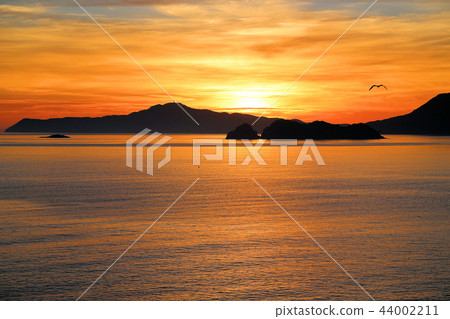 Naka Enoshima和日出 44002211