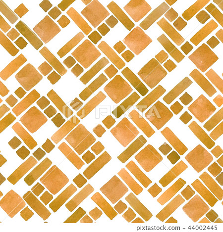 Watercolor diagonal geometric tile in terracotta Watercolor diagonal geometric tile in terracotta 44002445