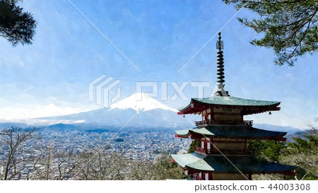 Japanese landscape 44003308