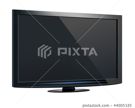 TV flat screen lcd, plasma realistic vector 44005185