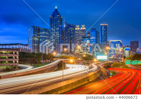 Atlanta, Georgia, USA Downtown Skyline Atlanta, Georgia, USA Downtown Skyline 44006672