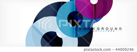 Geomtric modern backgrounds, rings abstract template 44009246