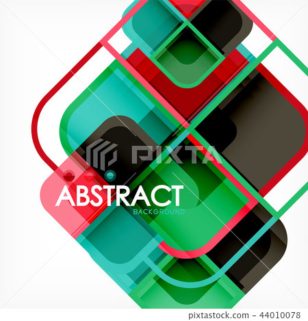 Square geometric abstract background, paper art design for cover design, book template, poster, cd Square geometric abstract background, paper art design for cover design, book template, poster, cd 44010078