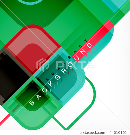 Square geometric abstract background, paper art design for cover design, book template, poster, cd 44010101