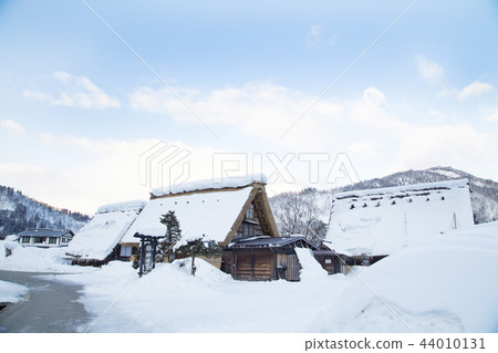 Shirakawago Gassho village Kanda house of snow 44010131