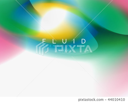 Background abstract - liquid colors wave flow 44010410