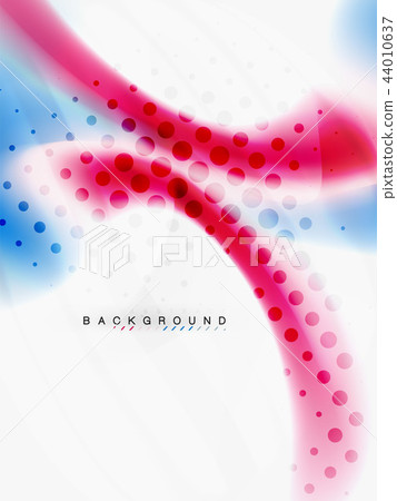 Background abstract - liquid colors wave flow 44010637