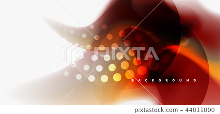 Mixing liquid color flow abstract background. Trendy abstract layout template for business or 44011000