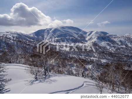 Back country area around Yoichidake, Hokkaido 44012077