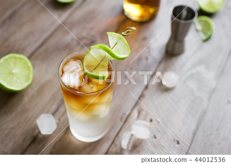 Dark and Stormy Rum Cocktail 44012536