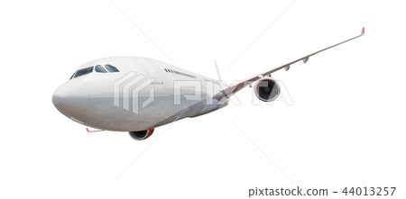 Airplane isolated on white background Airplane isolated on white background 44013257