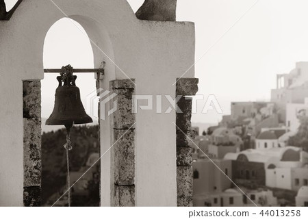 Santorini island bell tower Santorini island bell tower 44013258