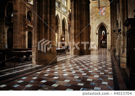 Interior view of St. Vitus Cathedral Interior view of St. Vitus Cathedral 44013704