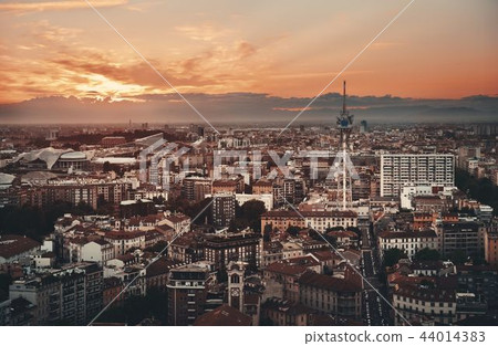 Milan city skyline 44014383