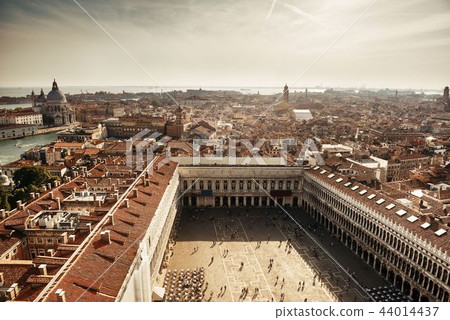 Piazza San Marco bell tower view 44014437