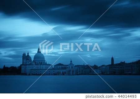 Venice Grand Canal sunrise and boat Venice Grand Canal sunrise and boat 44014493