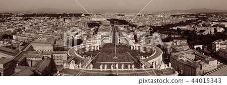 Rome city panoramic view 44015343