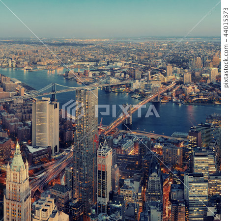 New York City downtown New York City downtown 44015373
