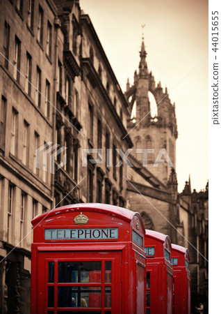 Edinburgh city street Edinburgh city street 44015655