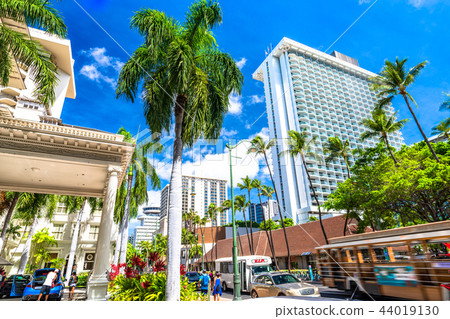 “夏威夷”威基基卡拉卡瓦街 44019130