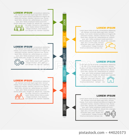 Infographic design template with place for your text. Vector illustration. 44020373