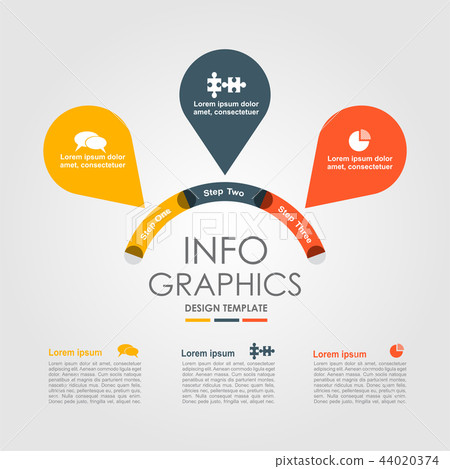 Infographic design template with place for your text. Vector illustration. Infographic design template with place for your text. Vector illustration. 44020374