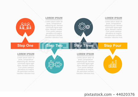 Infographic design template with place for your text. Vector illustration. Infographic design template with place for your text. Vector illustration. 44020376
