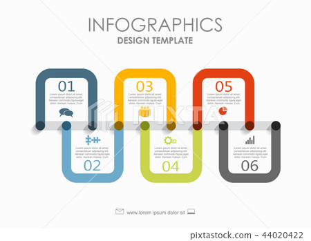 Infographic design template with place for your text. Vector illustration. Infographic design template with place for your text. Vector illustration. 44020422