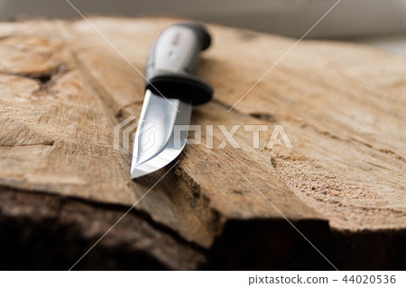 Carving knife side view. 44020536