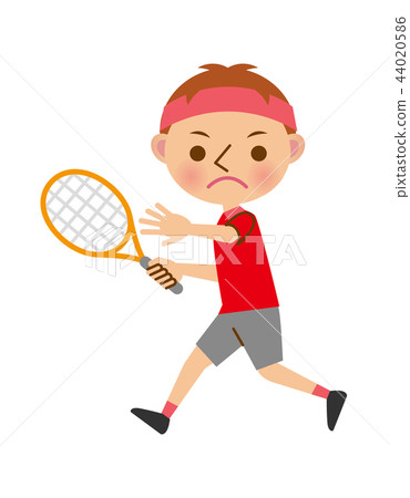 Tennis man 44020586