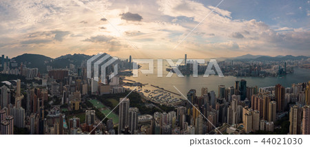 Hong Kong Downtown and Victoria Harbour. Hong Kong Downtown and Victoria Harbour. 44021030