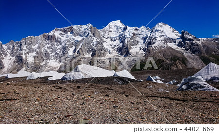 K2 and Broad Peak from Concordia in the Karakorum  44021669