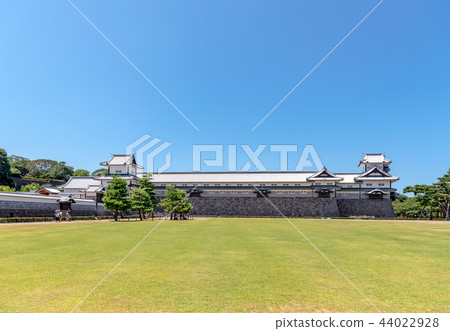 Kanazawa Castle summer scenery Kanazawa Castle summer scenery 44022928