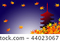 秋葉的圖像在京都 44023067