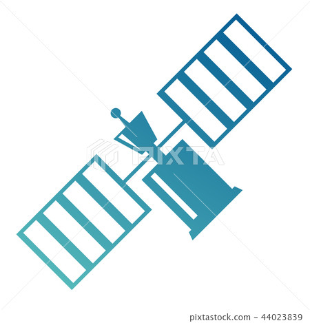 Artificial Earth Satellite Vector Illustration Stock Illustration 44023839 Pixta