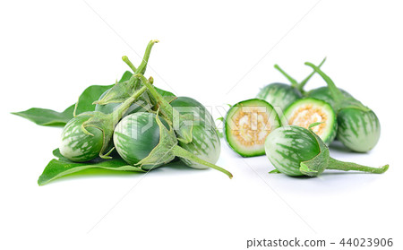 Thai eggplant isolated on white background 44023906