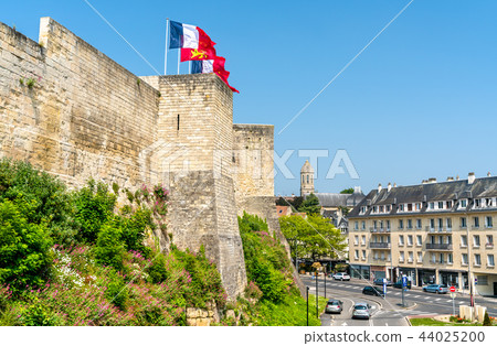 The Chateau de Caen, a castle in Normandy, France 44025200