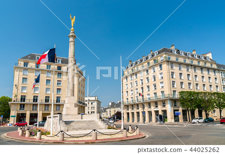 War memorial on Marechal Foch Square of Caen, France 44025262