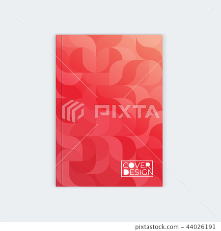 Vertical cover template a4. Wavy abstract design. Vertical cover template a4. Wavy abstract design. 44026191