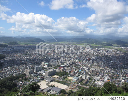 Tottori City seen from Tottori Castle 44029310